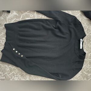 Zara Black Knit Top